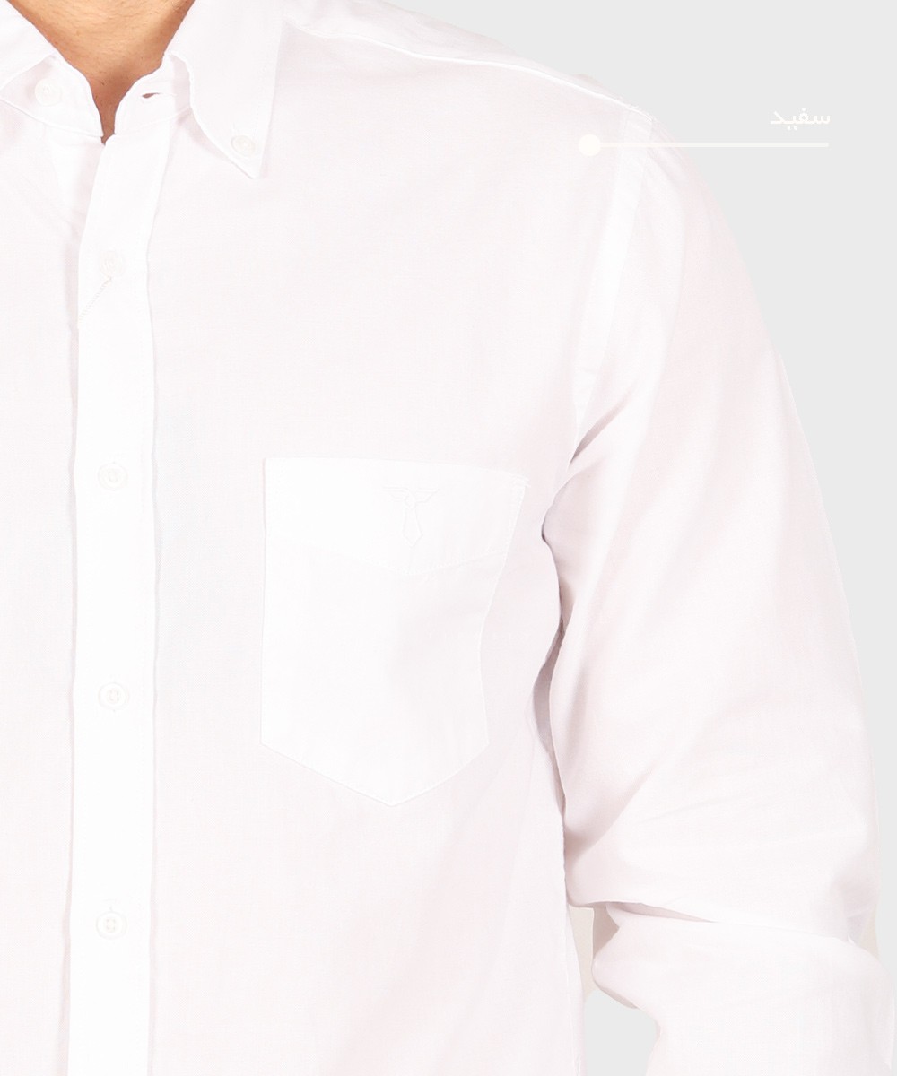 قهوه ای ذغالی سورمه ای لجنی مشکی سبز سفید آبی روشن پیراهن آستین بلند کلاسیک 3990  - تصویر 8