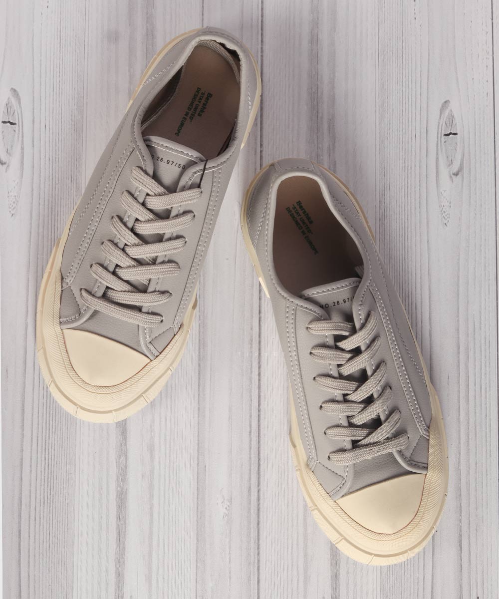 کفش ونس اسپرت طوسی و کرم 7965