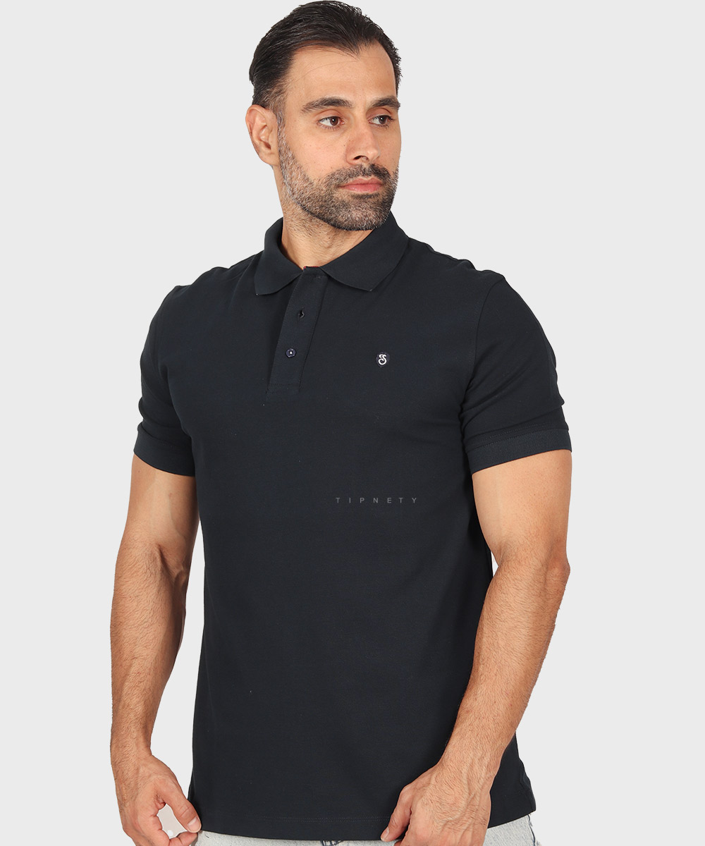               فرمی قهوه ای سورمه ای طوسی روشن مشکی سفید تیشرت سایز بزرگ 1550  - تصویر 8