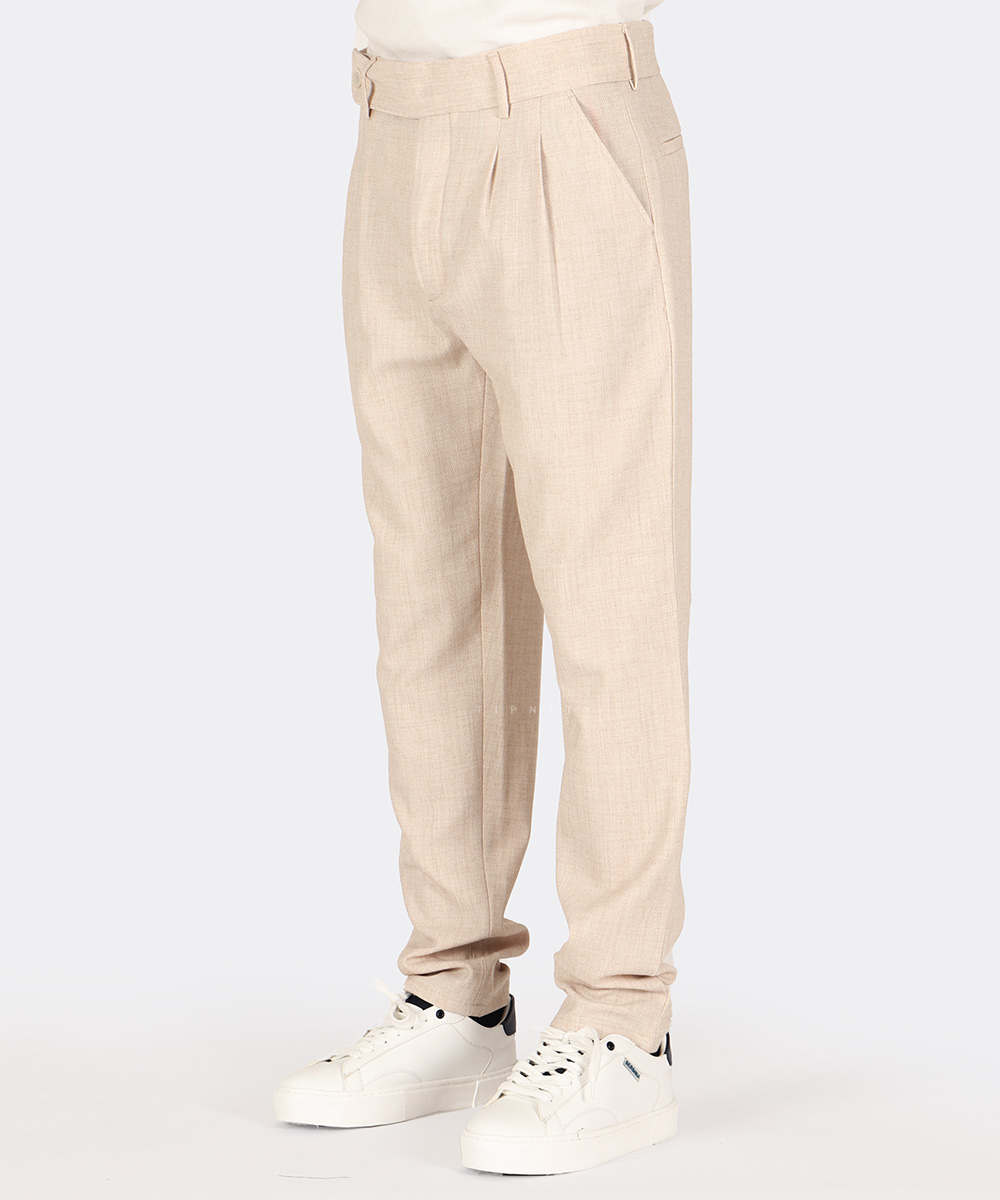                                         مشکی سورمه ای استخوانی کرم سبز شلوار پارچه ای مام استایل 0922  - تصویر 15