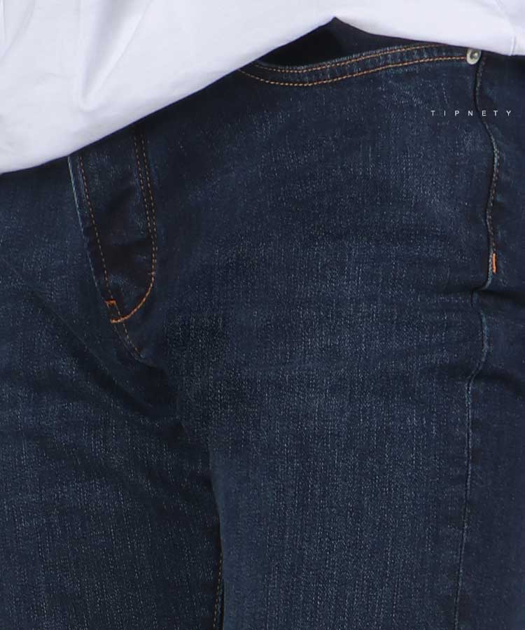                 سورمه ای   شلوار جین اسلیم 2071  - تصویر 4