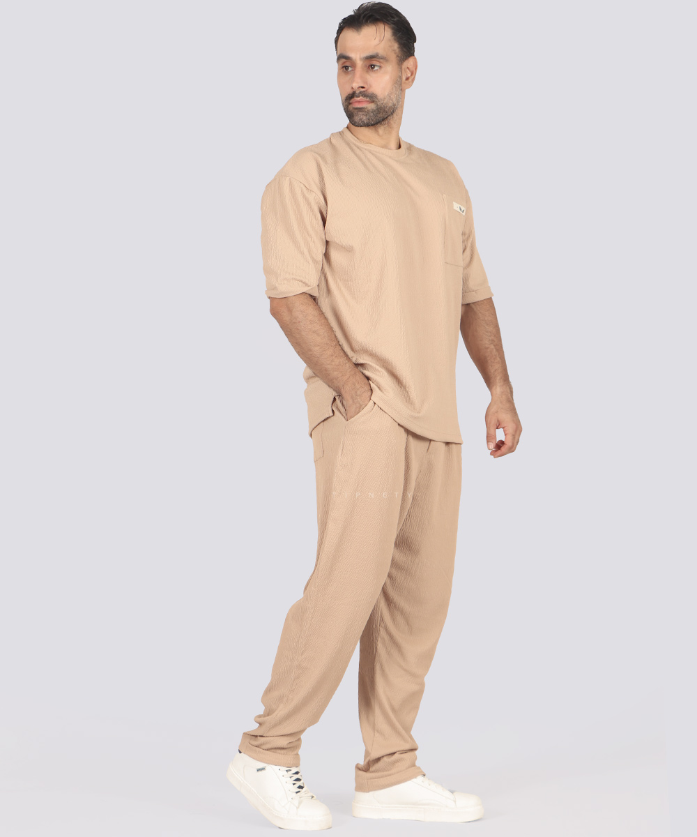     سورمه ای کرم لجنی یشمی راحتی ست 2045  - تصویر 8