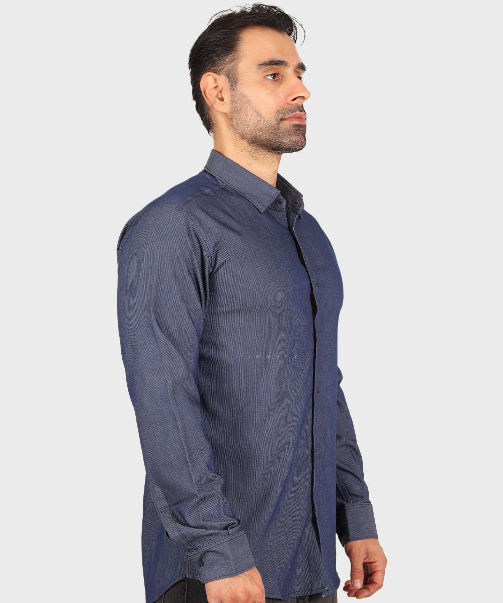                                                                                 مشکی طوسی روشن سورمه ای لجنی نفتی نسکافه ای فیروزه ای پیراهن آستین بلند فیت 0367  - تصویر 25