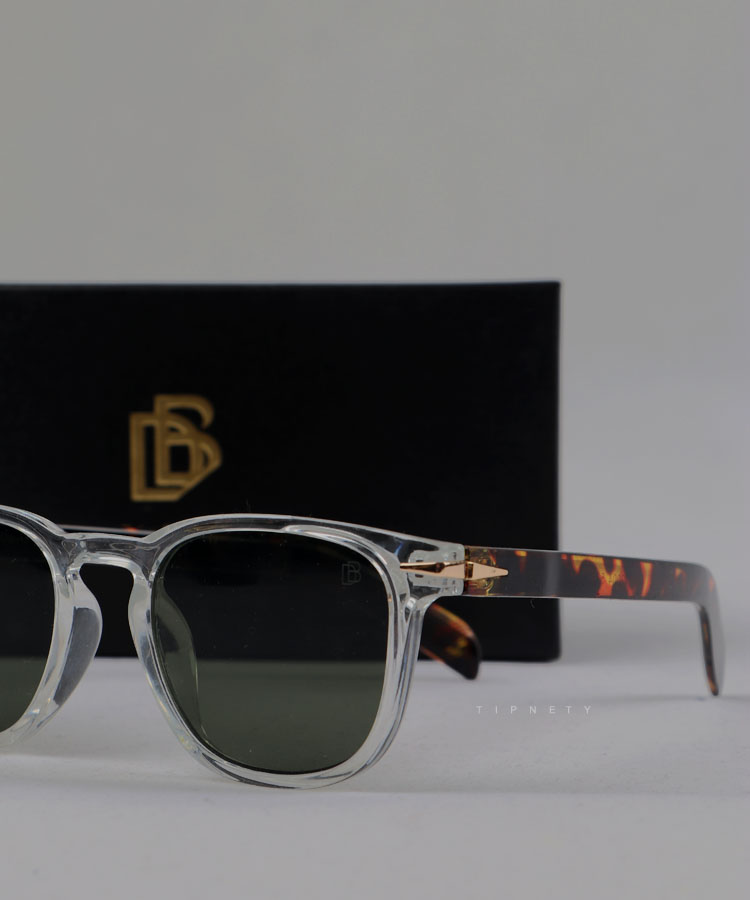 عینک آفتابی پلنگی برند دیوید بکهام 2004