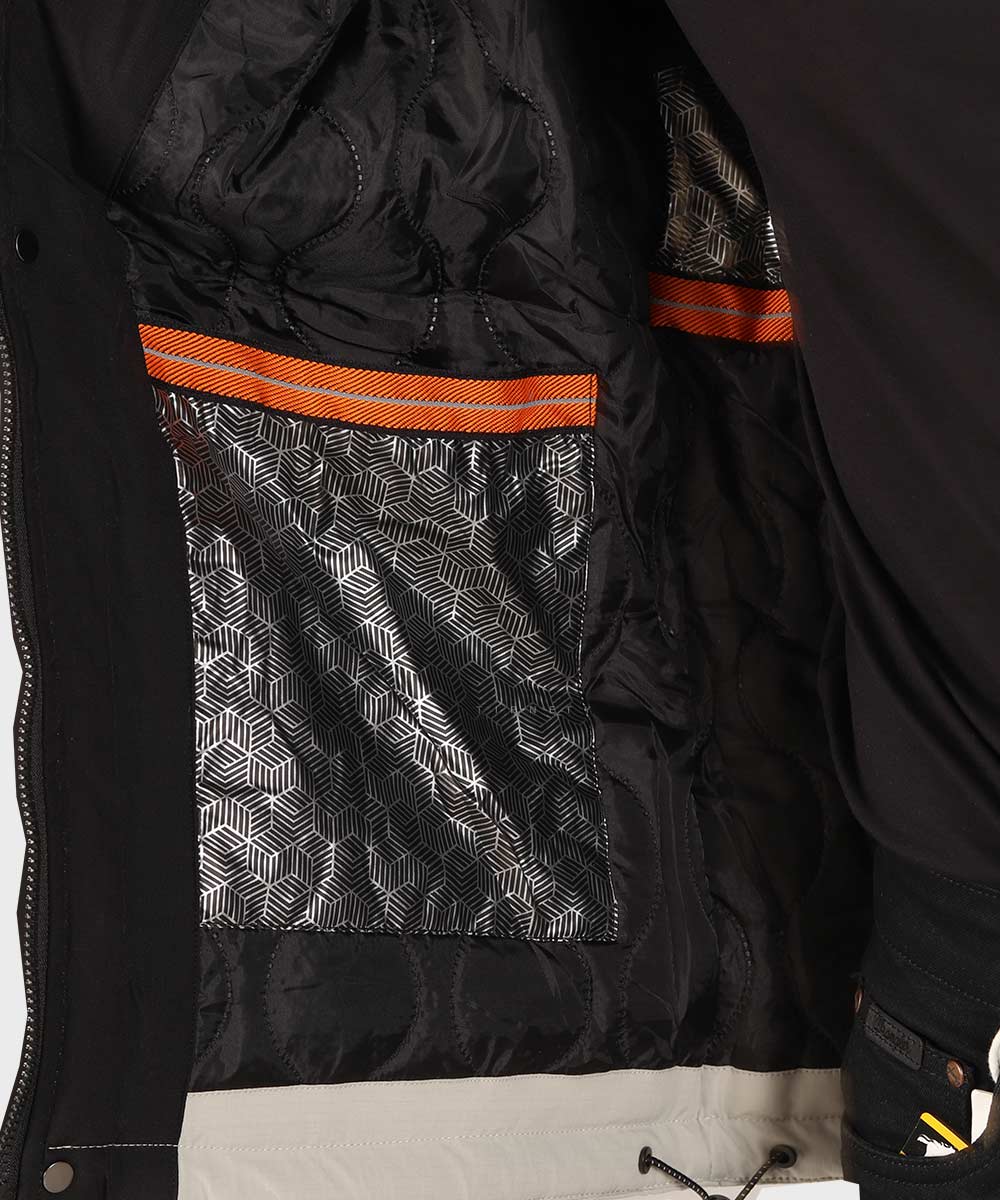           سبز استخوانی مشکی فسفری زمستانه کاپشن 7301  - تصویر 16