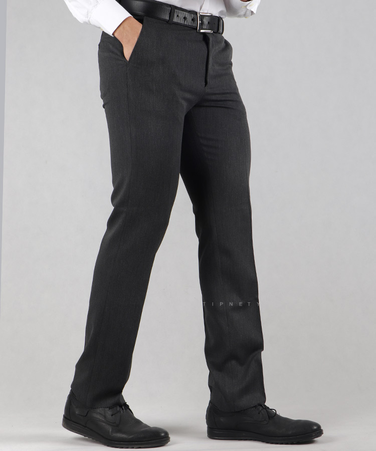                     طوسی ذغالی مشکی سورمه ای شلوار پارچه ای راسته 0122  - تصویر 3