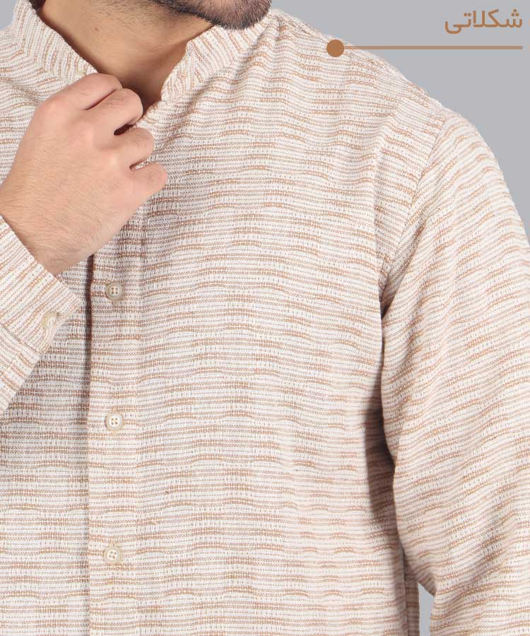                                                                                                                         مشکی سورمه ای یشمی طوسی روشن شکلاتی پیراهن آستین بلند فیت 0234  - تصویر 7