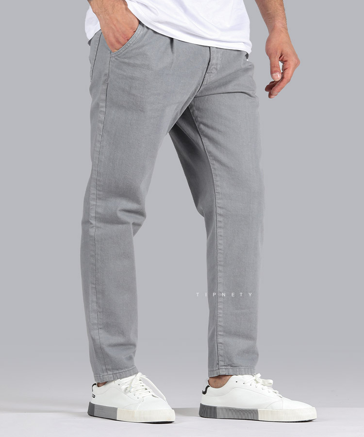                       تیره   کرم سبز طوسی روشن طوسی تیره نخودی کرم تیره   شلوار جین مام استایل 7016  - تصویر 12