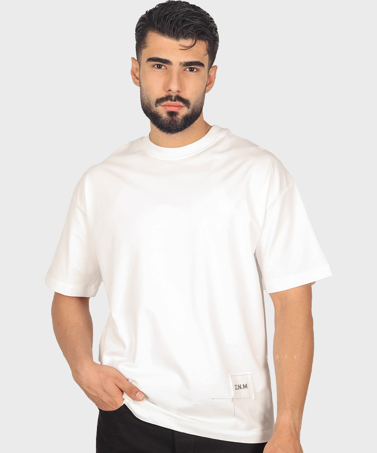                                                             صدری خاکی شیری مشکی تیشرت لش 1607  - تصویر 4