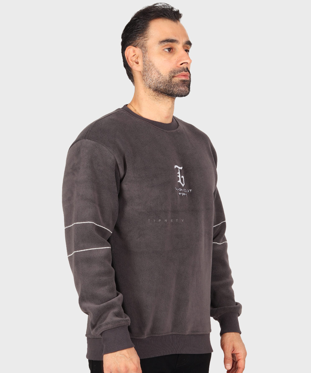                                     دودی شیری مشکی شکلاتی سبز پاییزه پلیور 9979  - تصویر 22