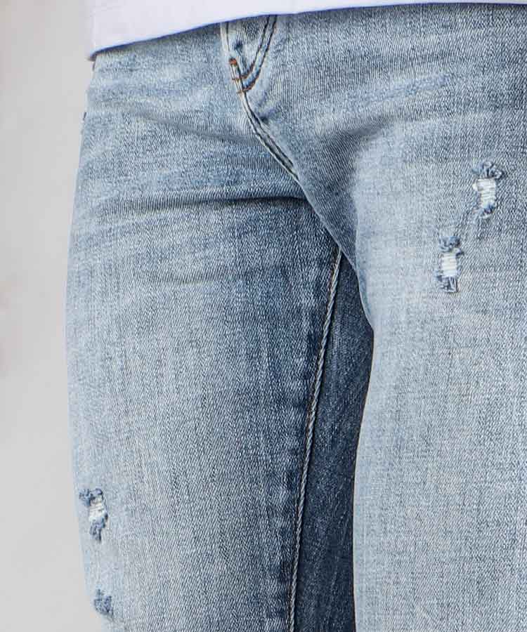                                 آبی شلوار جین اسکینی 5067  - تصویر 5