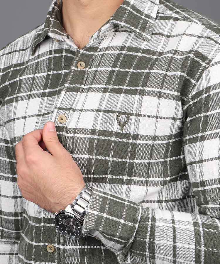                                                           کرم لجنی مشکی سورمه ای پیراهن آستین بلند فیت 0834  - تصویر 5