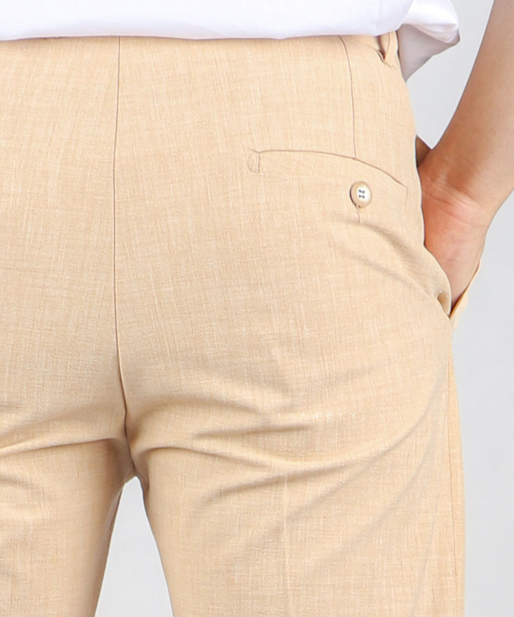                                                 کرم استخوانی شلوار پارچه ای مام استایل 0793  - تصویر 6