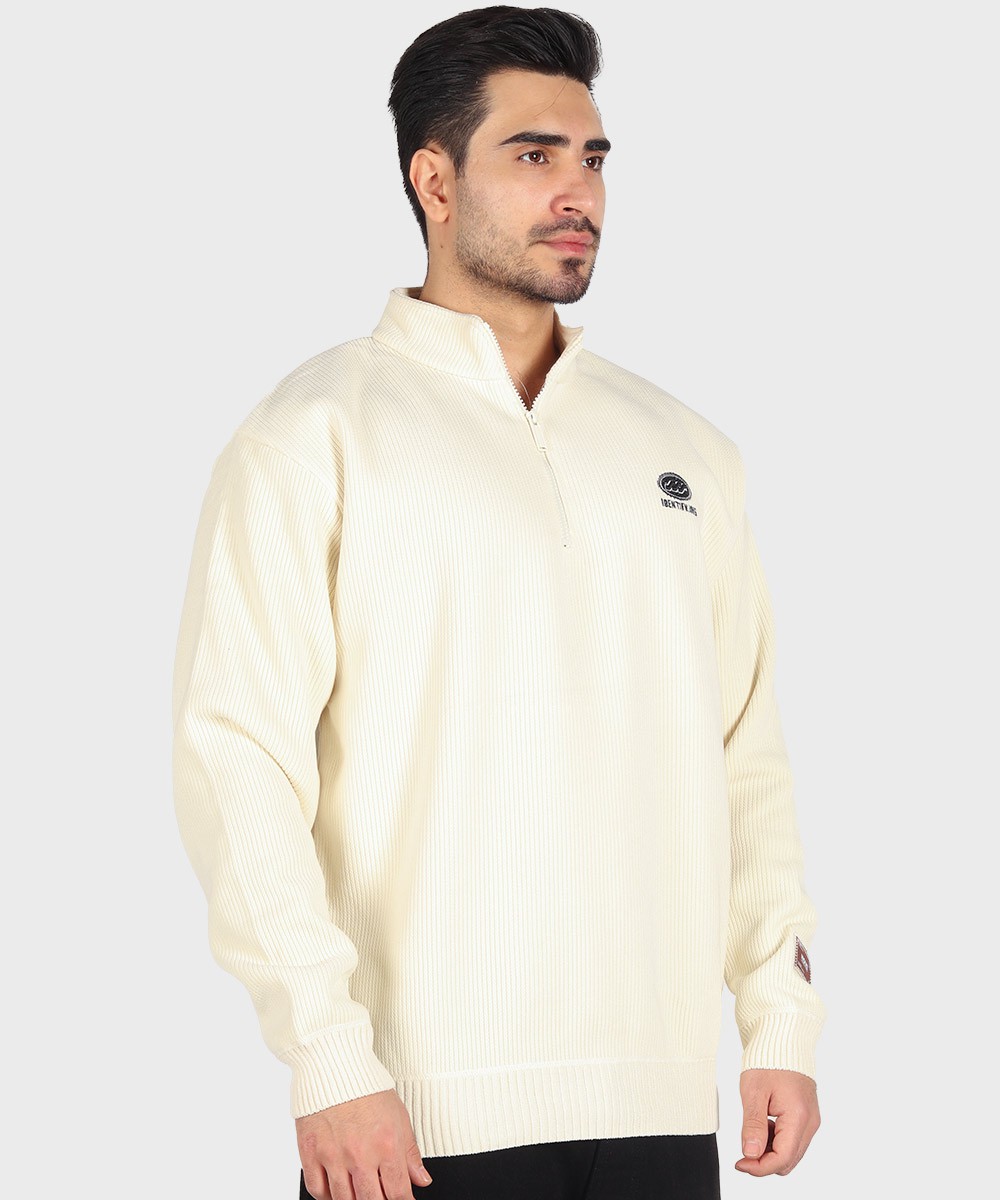           شیری مشکی عسلی خاکی پاییزه پلیور 6094  - تصویر 10