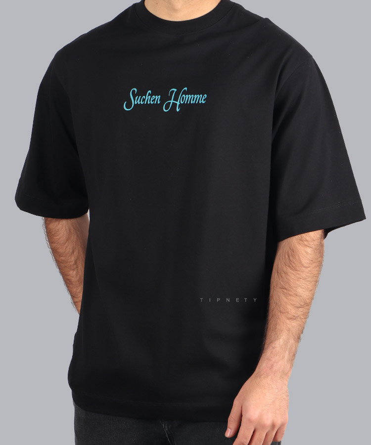 تیشرت لش طرح دار مردانه 1333