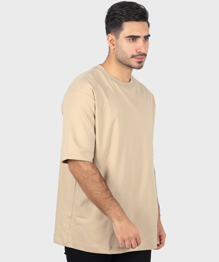         کرم تیره تیشرت لش 8121  - تصویر 6