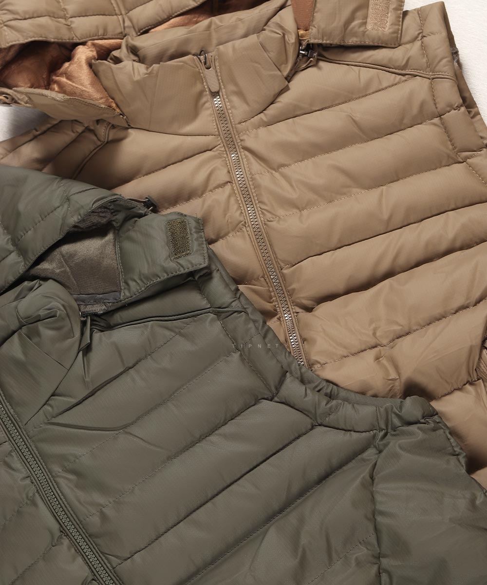                     استخوانی خاکی سبز مشکی زمستانه پافر 7022  - تصویر 25