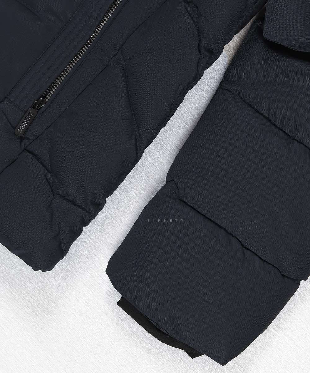                 سورمه ای سبز مشکی زمستانه کاپشن 7059  - تصویر 14