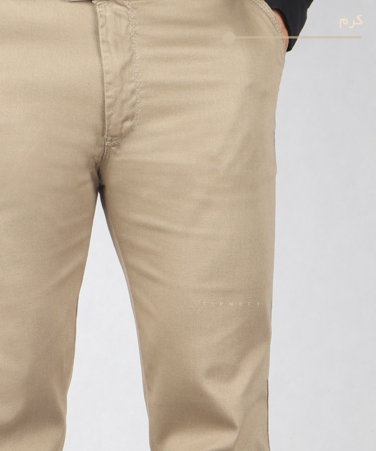                                                                                                                         مشکی سورمه ای نوک مدادی کرم طوسی شلوار کتان راسته 0244  - تصویر 5