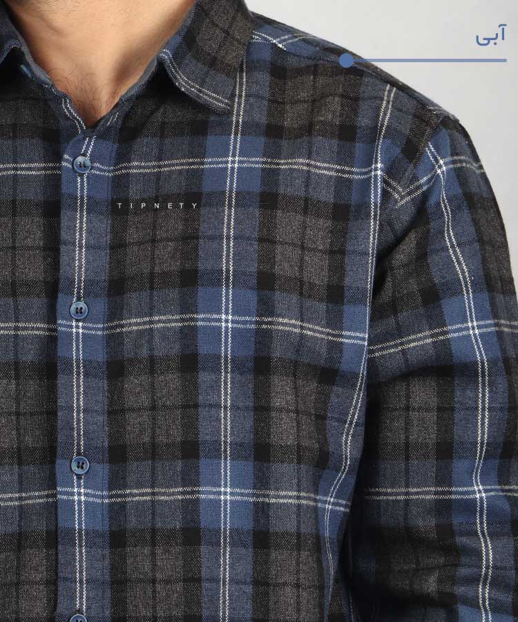پیراهن مردانه چهارخانه پاییزه 0419