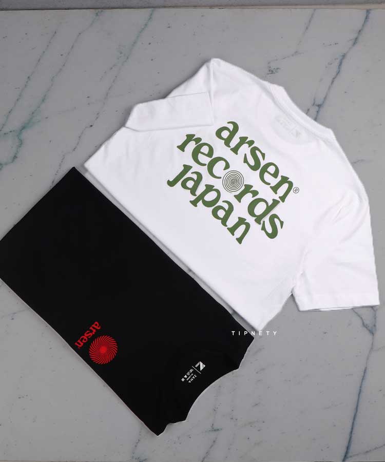               مشکی سفید تیشرت چاپی 1987  - تصویر 3