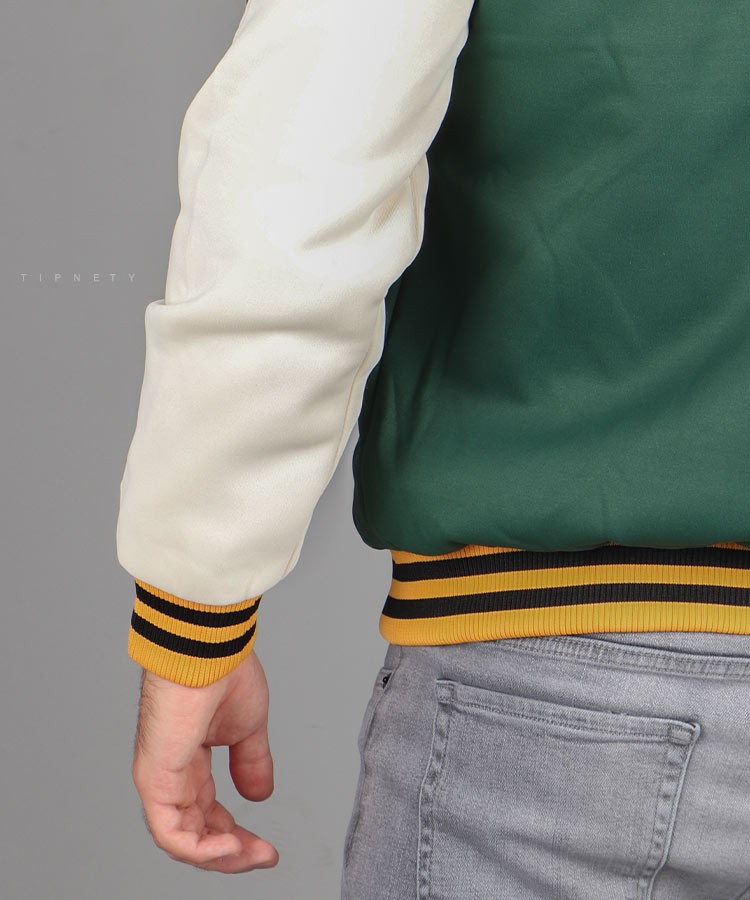                                                                                                                 مشکی سبز کرم پاییزه سویشرت 7756  - تصویر 9