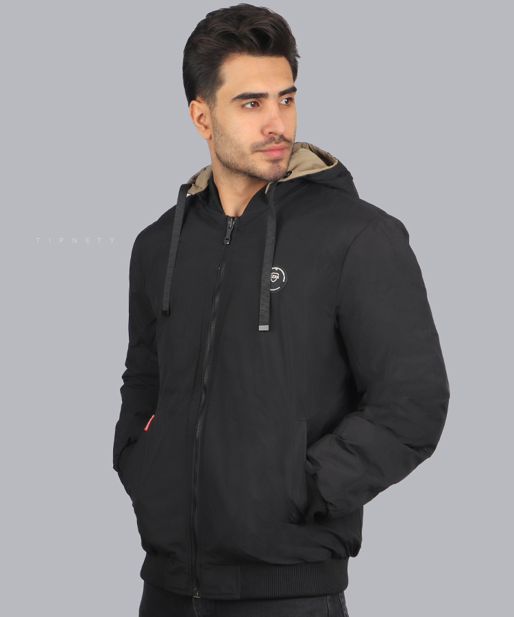                                                                                                                                                                 سبز خاکی سفید مشکی زمستانه کاپشن 0137  - تصویر 14