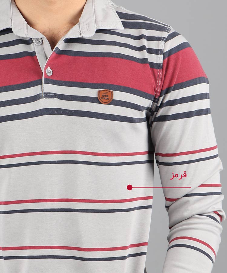                                                                                                                                                           نارنجی آبی سبز قرمز پاییزه تیشرت 1259  - تصویر 5