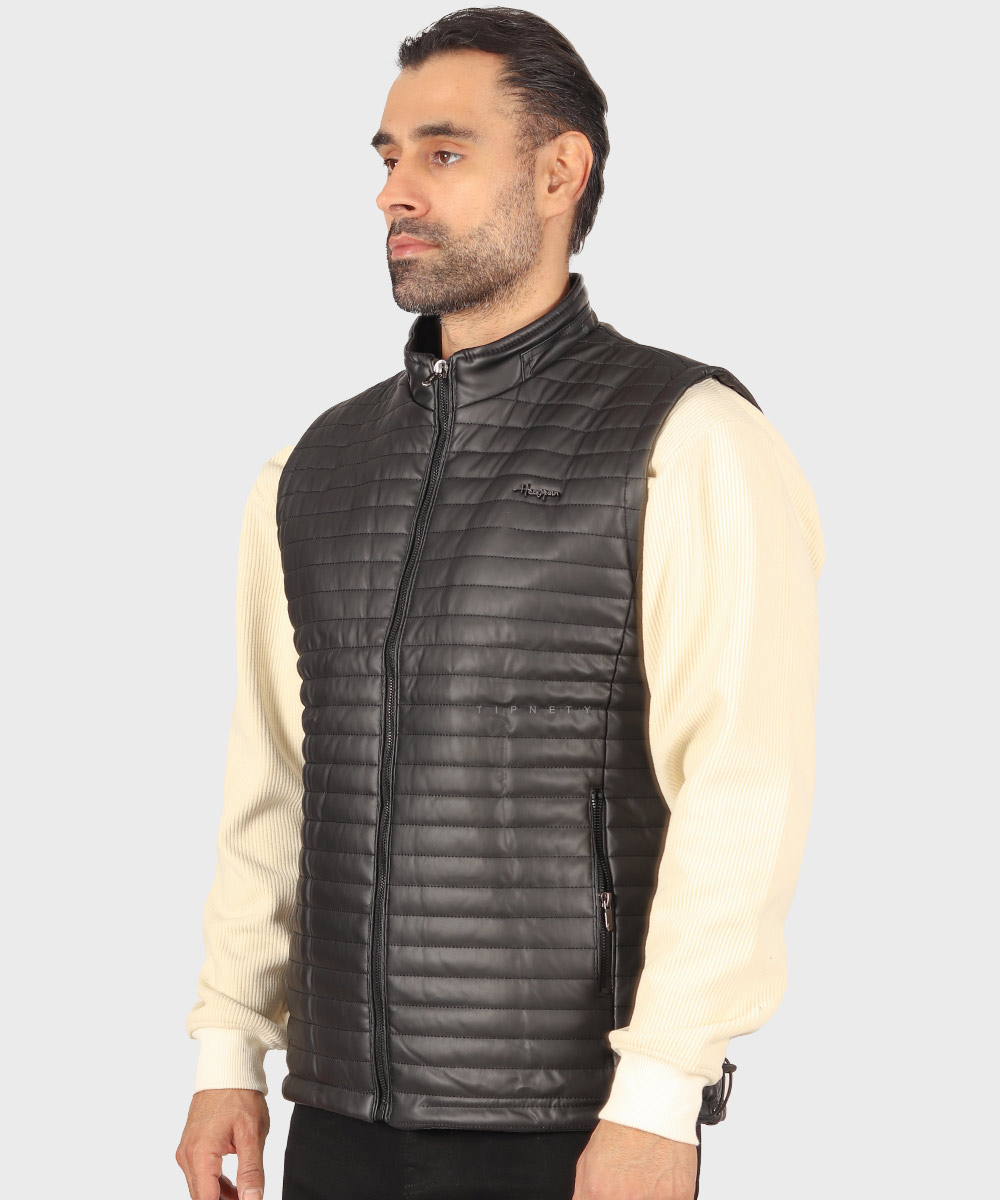                 استخوانی نسکافه ای مشکی زمستانه پافر 2547  - تصویر 13