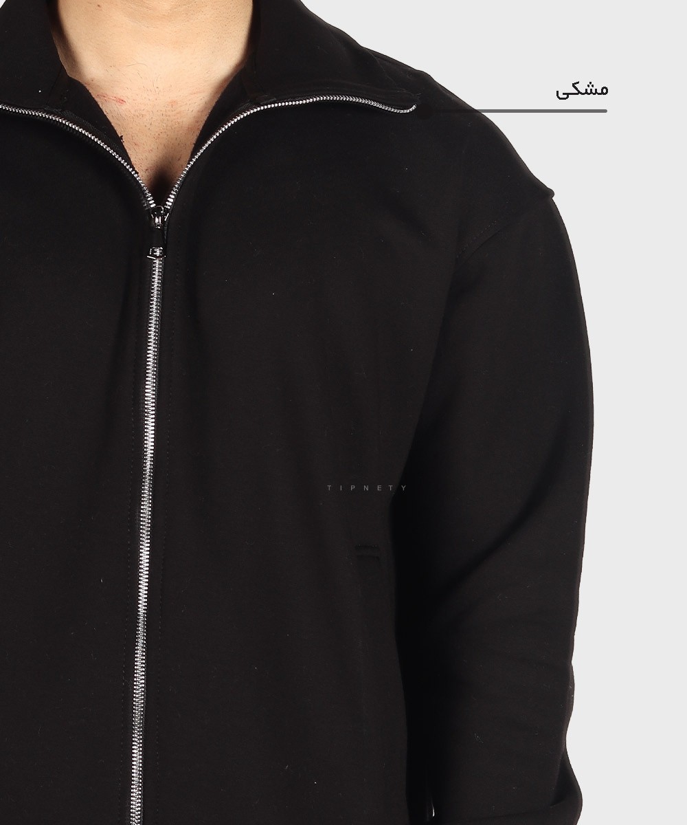                 سورمه ای مشکی شیری طوسی آبی روشن کرم قهوه ای پاییزه سویشرت 5086  - تصویر 10