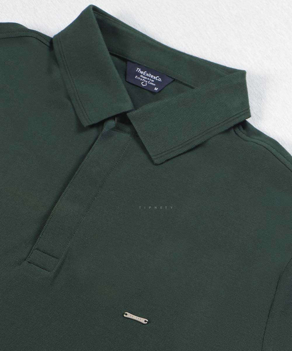                 یشمی تیشرت یقه دار 0601  - تصویر 8