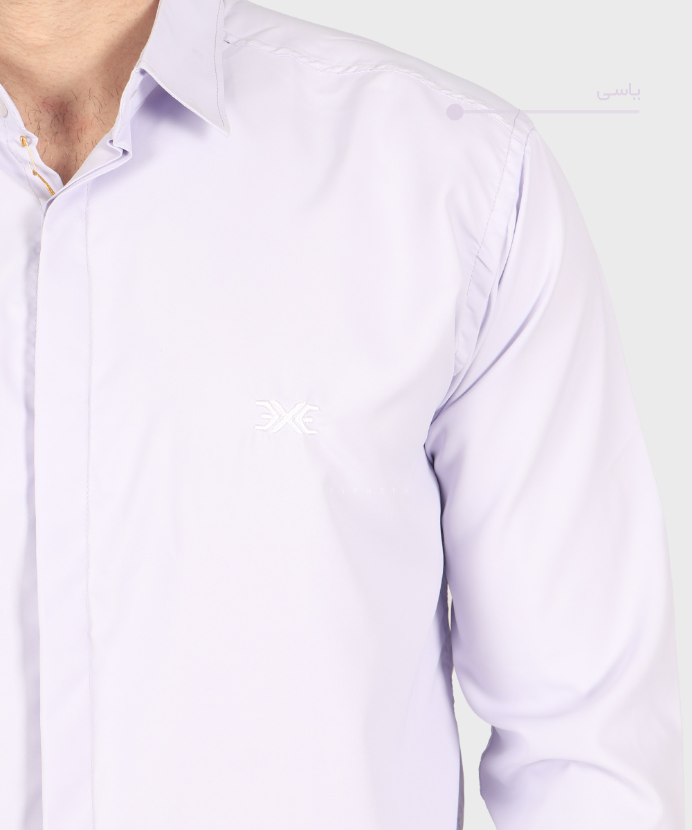               تیره             نوک مدادی یاسی آبی روشن شتری شیری کالباسی یاسی تیره خاکی سورمه ای مشکی لجنی کله غازی پیراهن آستین بلند فیت 1430  - تصویر 11