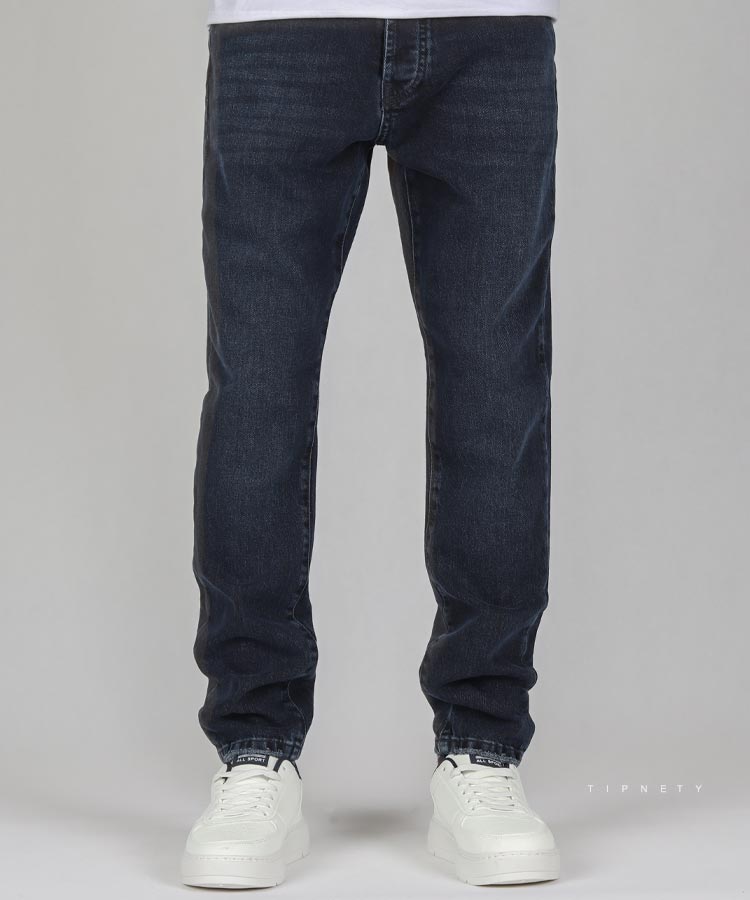 شلوار جین مام فیت مردانه ساده 3927