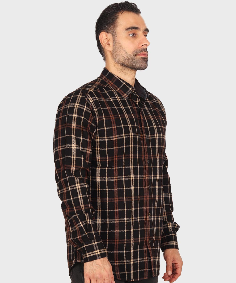         قهوه ای پاییزه پیراهن 0158  - تصویر 6