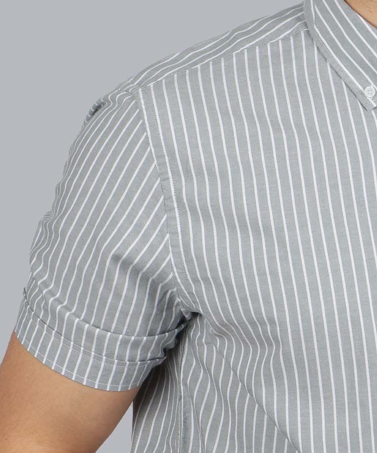                     سبز پیراهن آستین کوتاه فیت 0881  - تصویر 4