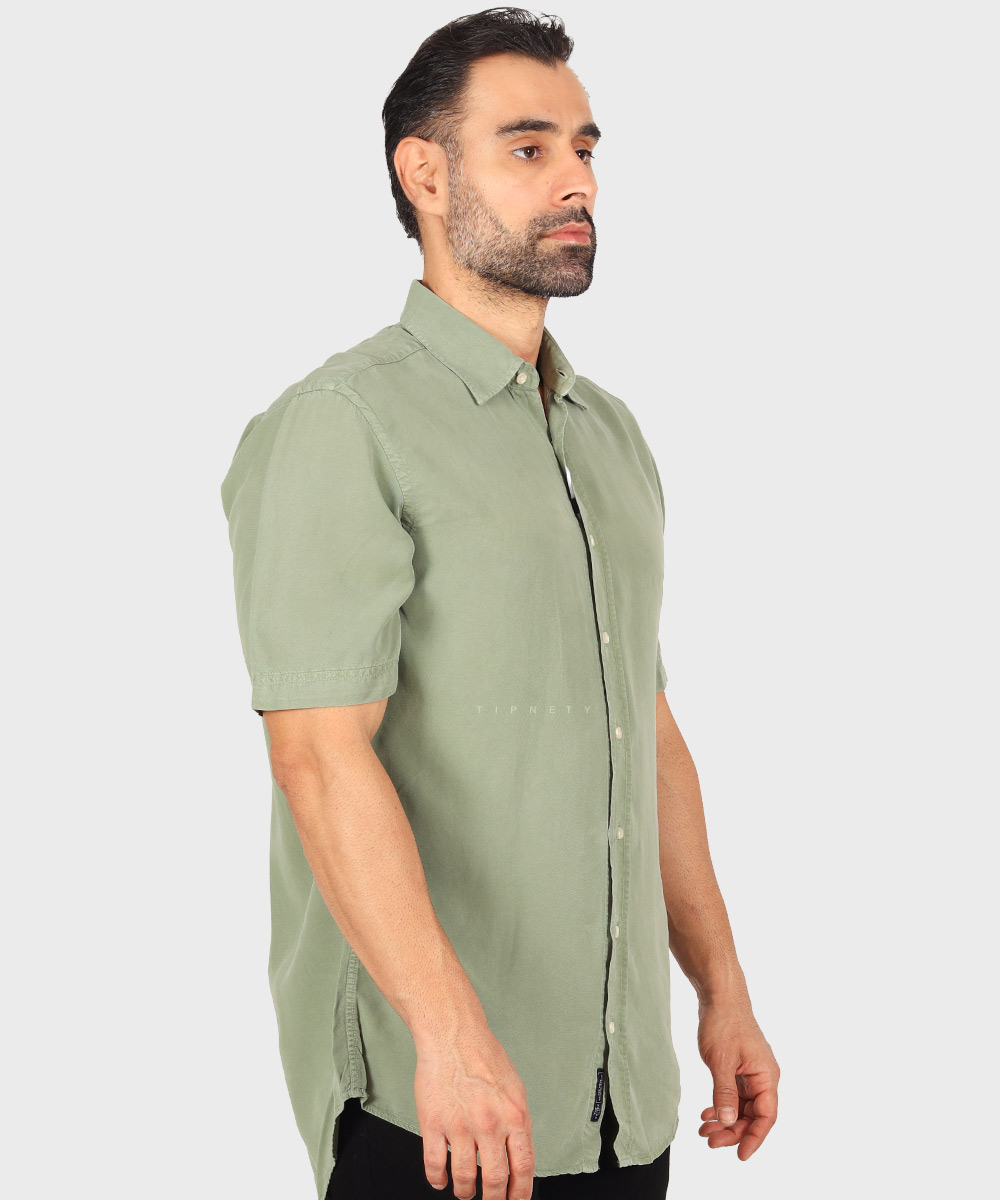     تیره               روشن     سورمه ای   تیره کرم سفید قهوه ای مشکی لجنی صدری کرم روشن شیری سبز روشن پیراهن آستین کوتاه فیت 5460  - تصویر 23