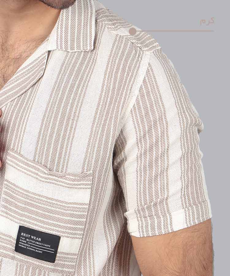                                                                                               نفتی آبی سبز کرم کالباسی پیراهن لش 0685  - تصویر 4