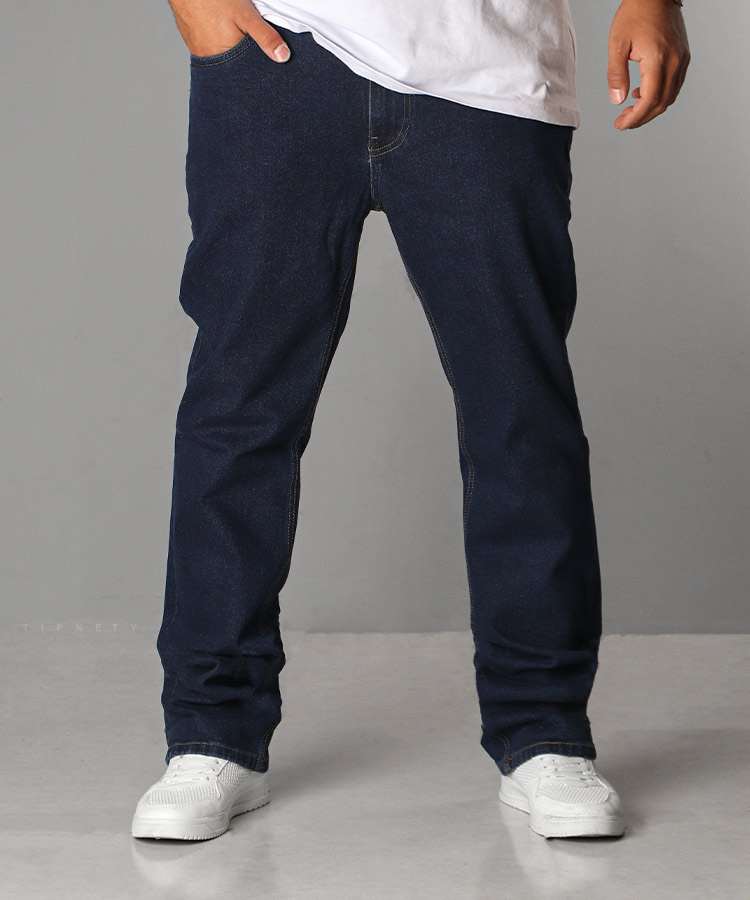 شلوار جین راسته مردانه ساده 3692