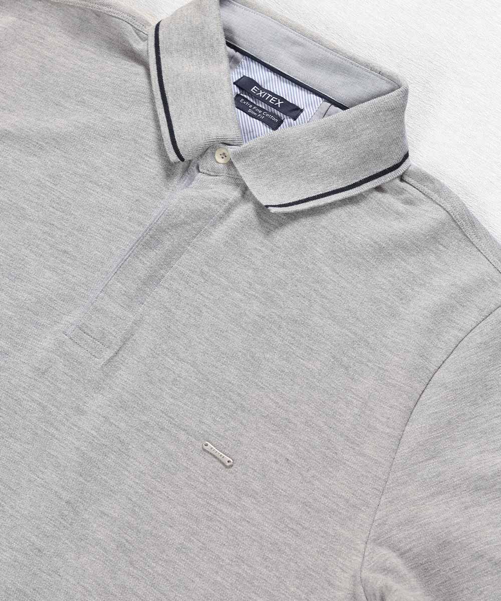 تیشرت یقه دار مردانه ساده 0569