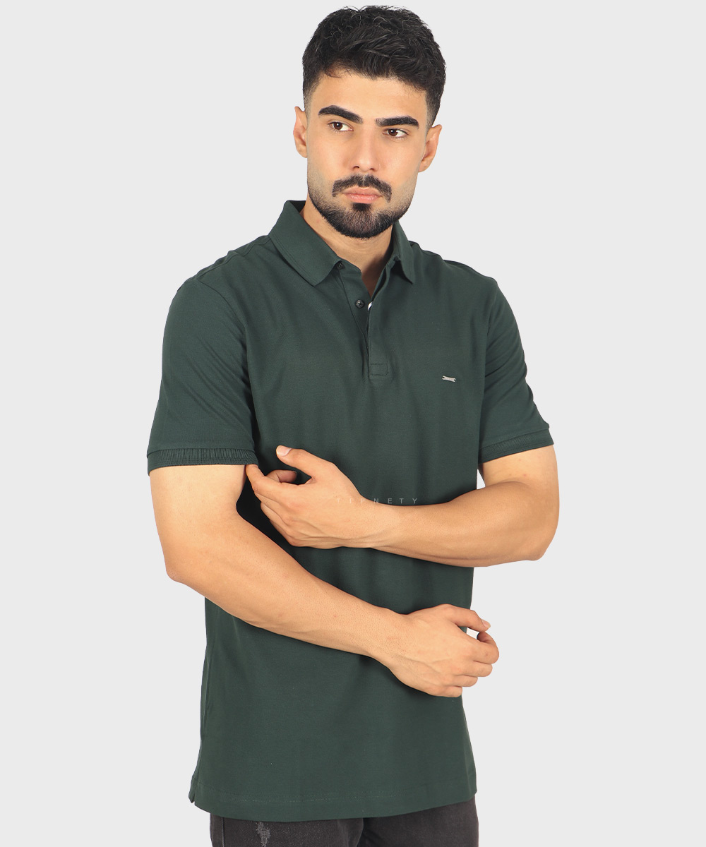         یشمی تیشرت یقه دار 0601  - تصویر 7