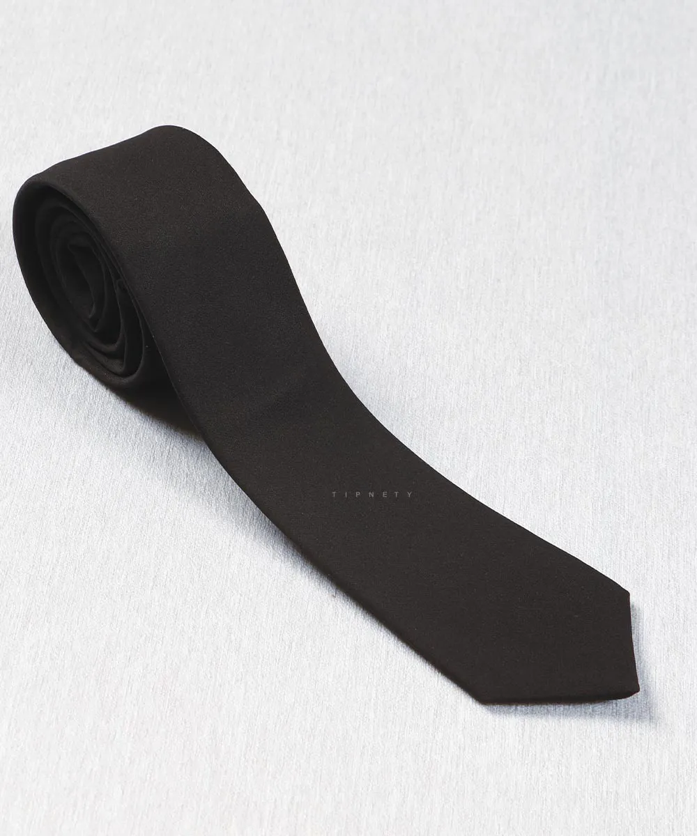 کراوات مشکی ساده 7754