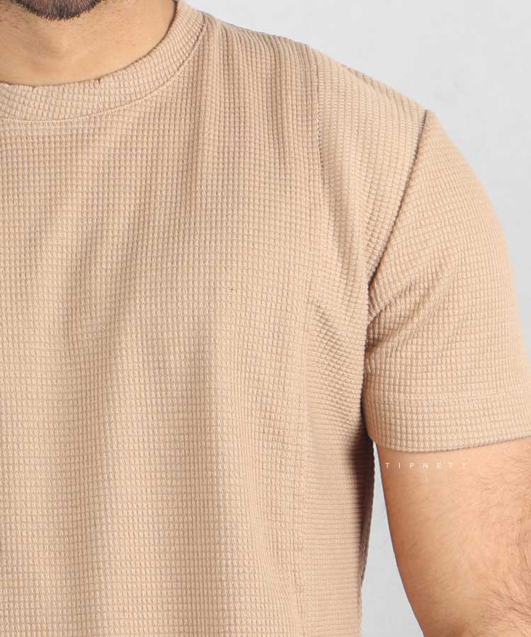                                                                                                                                                             صدری سفید مشکی کرم طوسی تیشرت بیسیک 1288  - تصویر 6