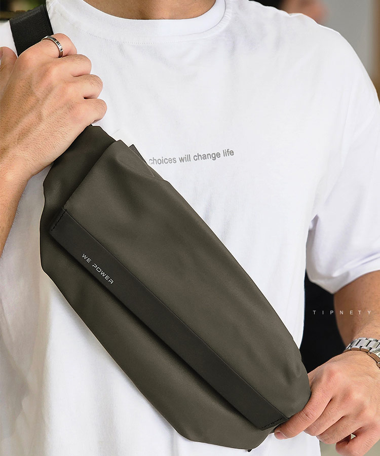                 مشکی طوسی قهوه ای کیف دوشی 1831  - تصویر 3