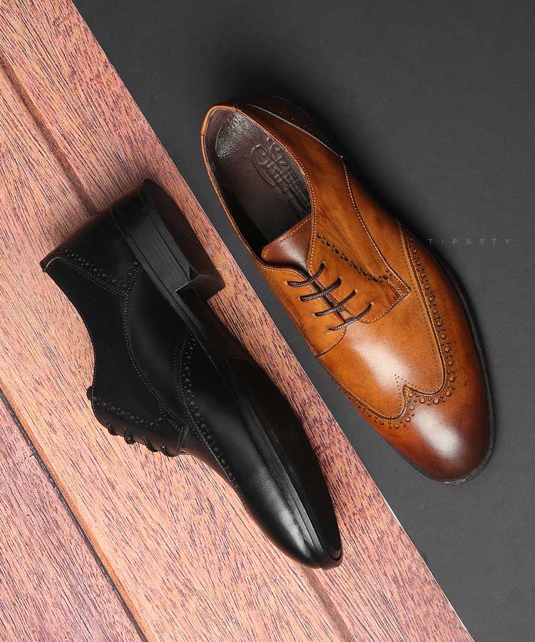                         عسلی مشکی کفش مجلسی 5212  - تصویر 3