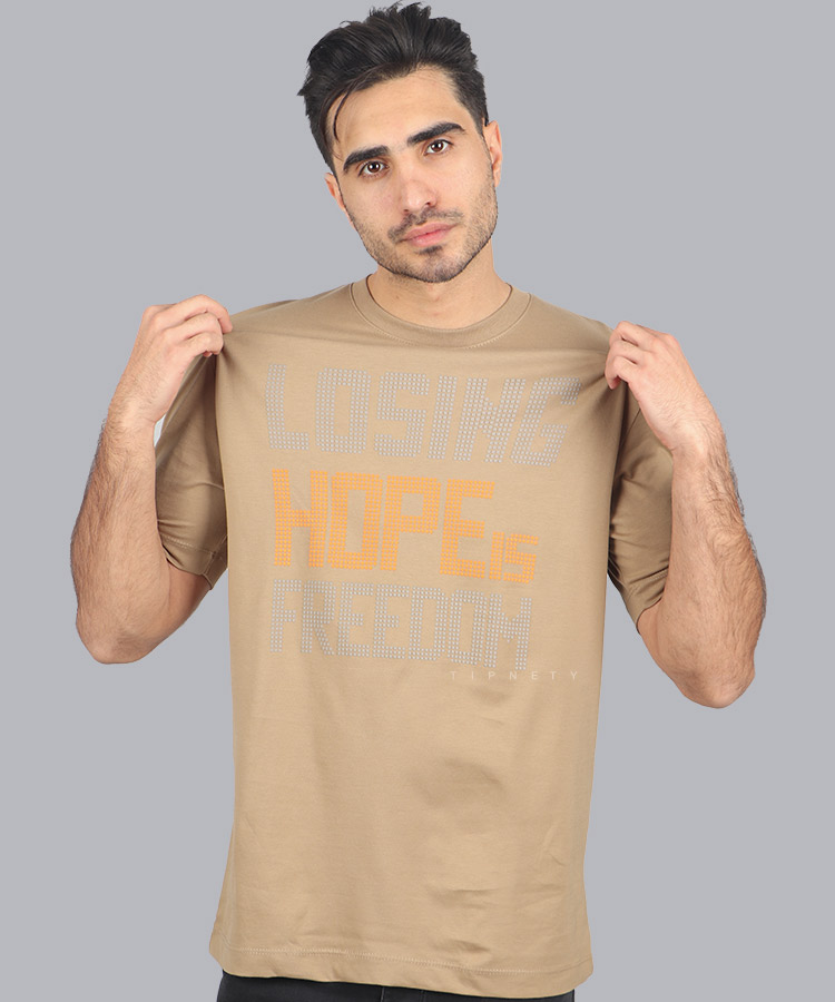 تیشرت طرح دار مردانه 1304