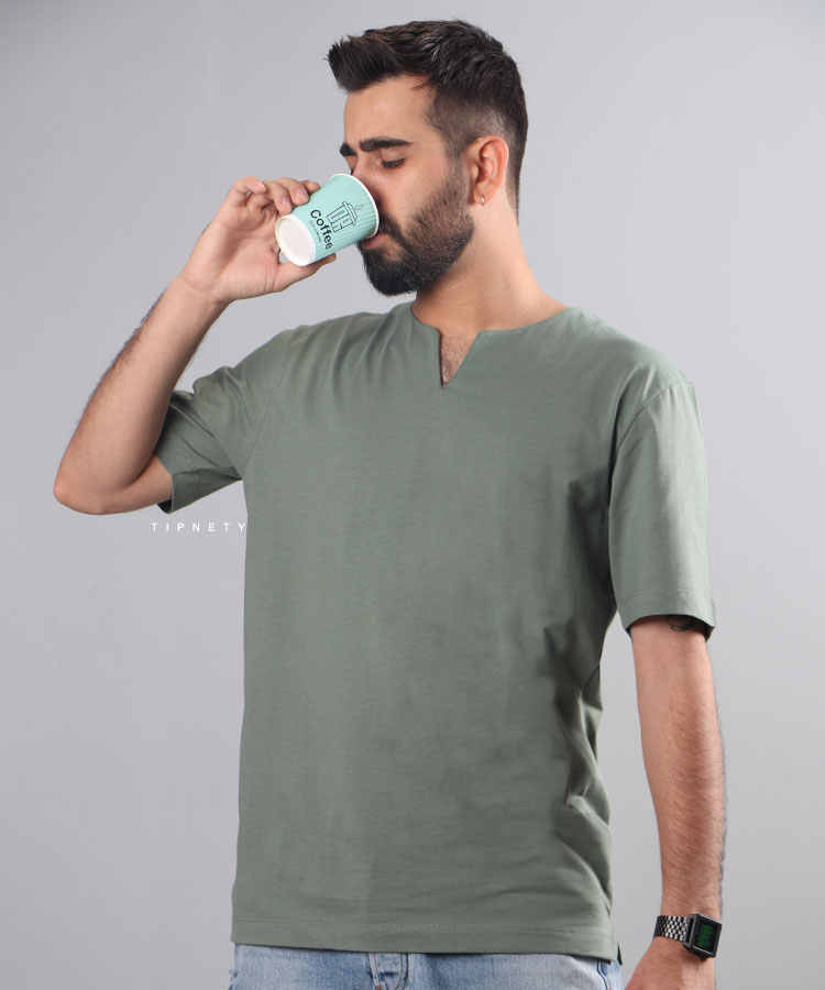                                                                                                                                                                                                                                                                                                                                                                                                                                                           مشکی کاربنی سبز پسته ای سفید سورمه ای طوسی صدری آبی چرک تیشرت کوبایی 1188  - تصویر 3