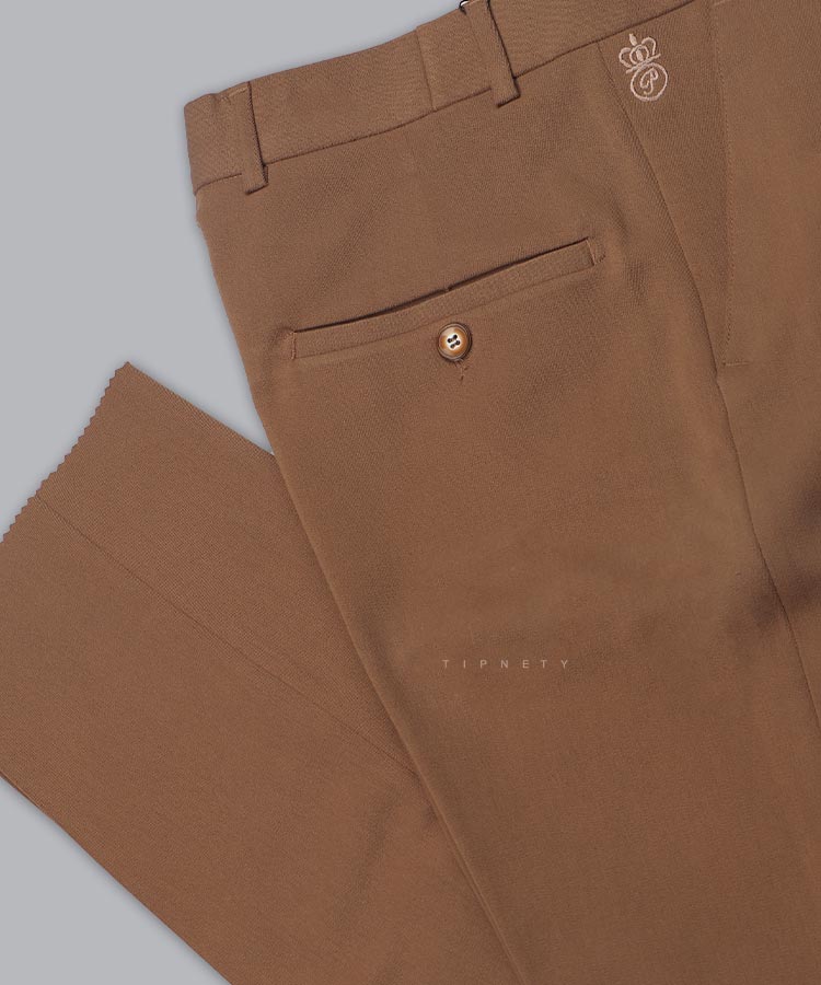 شلوار پارچه ای مردانه راسته ساده 0802