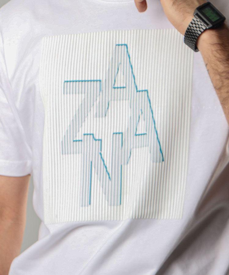 تیشرت طرح دار مردانه 1909