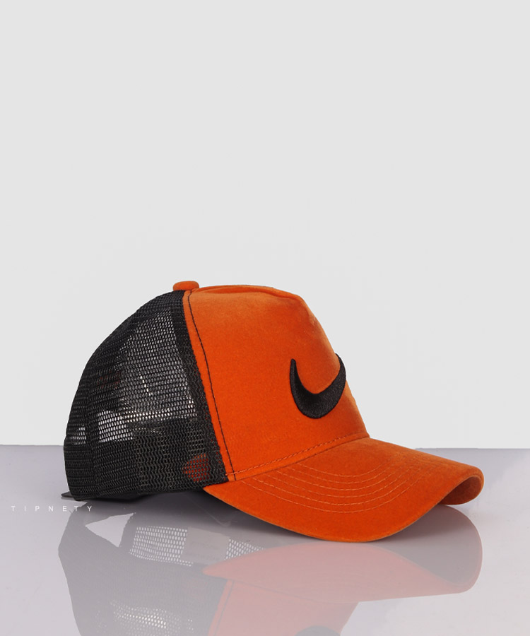 کلاه کپ مخملی نایک و پشت توری 1819