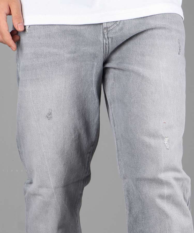                                     طوسی روشن شلوار جین مام استایل 5011  - تصویر 3